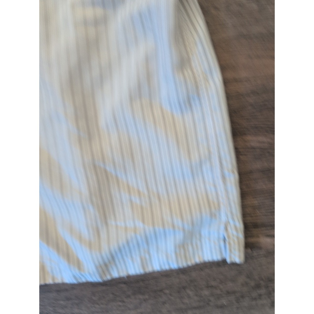 O'Neill Heritage Series Shirt Fit Small Tag; Med Ivory Black Striped Button Up - Picture 10 of 16